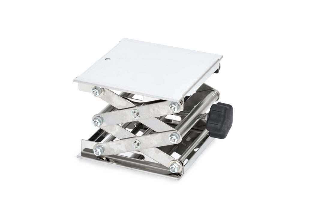 Zacisk wspornik podnośnik laboratoryjny CLR-LBLFTS015 — widok z prawej