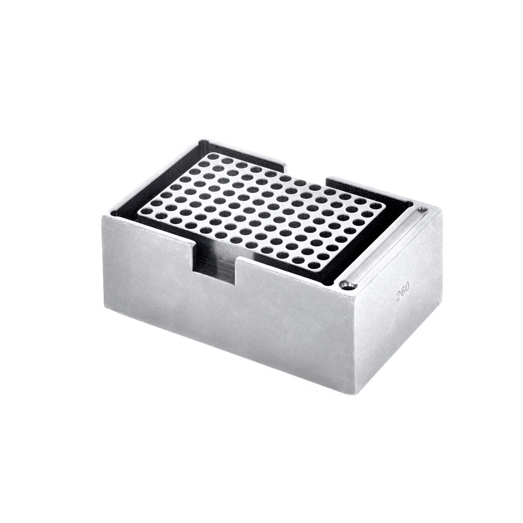 Blok modularny 0.2mL96Hole DoubleBloc — widok z prawej