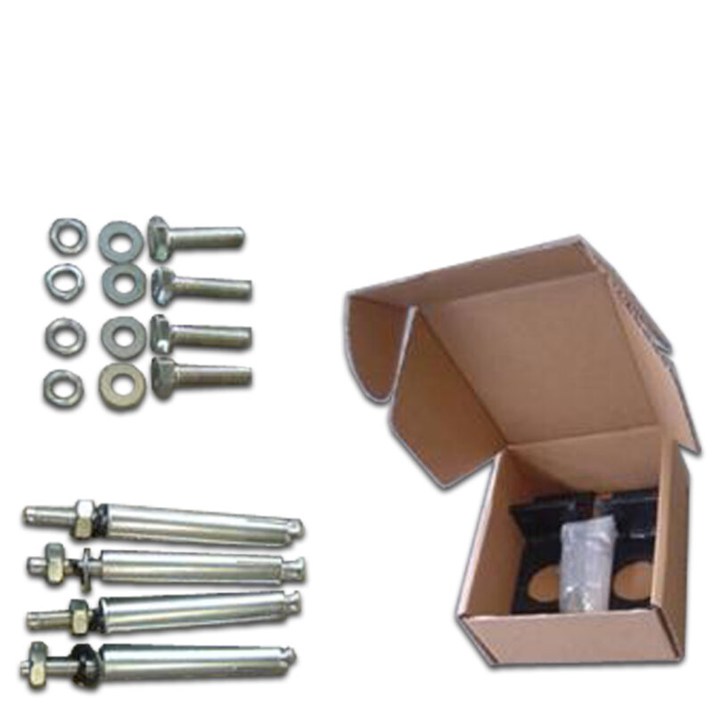 Mocowanie podłogowe rampy stal malowana (2 sztuki) DF-B1