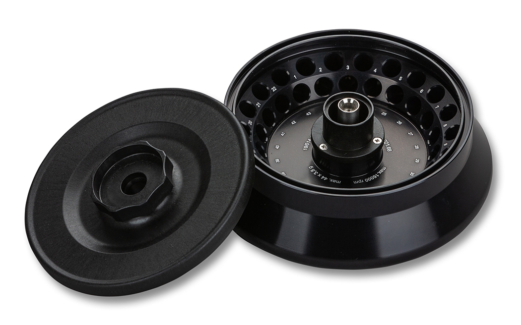 Rotor kątowy 44x1.5/2.0ml V1 — widok z prawej