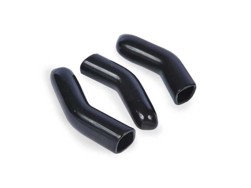 Śred. rękawy 3-drożne czarny winyl