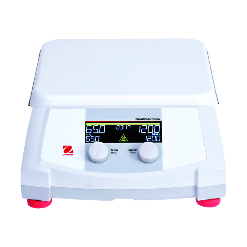 Mieszadło magnetyczne z płytą grzejną 25.4×25.4 cm ceramiczne e-G71HS10C 230V EU