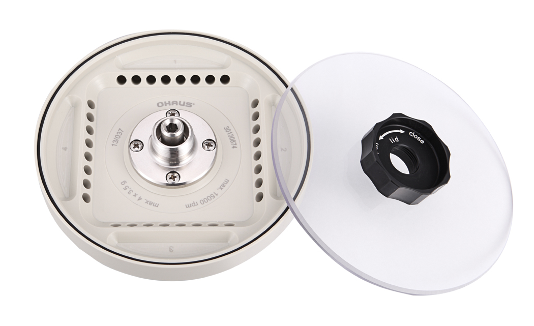 Rotor kątowy 6x50ml RB/FA — widok z przodu