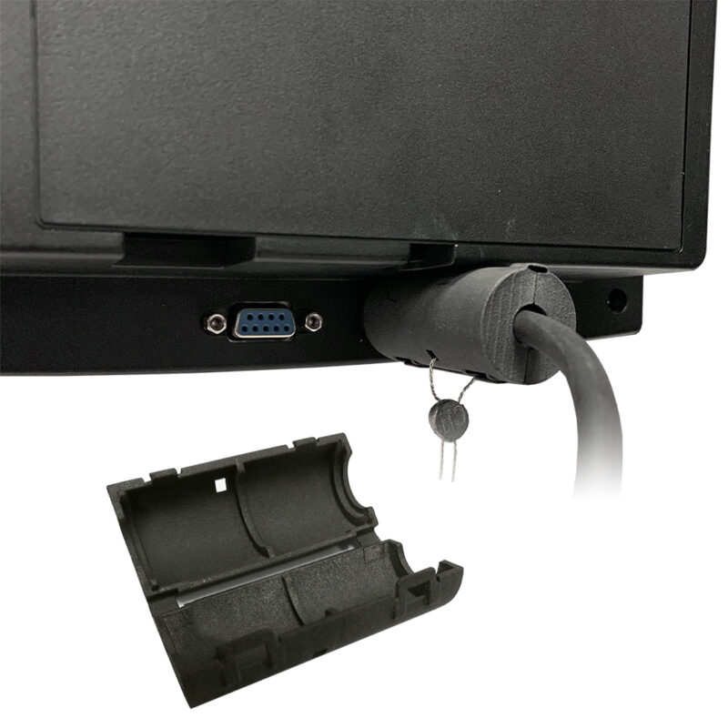 Sealing cover for D52 LC connector — widok z prawej