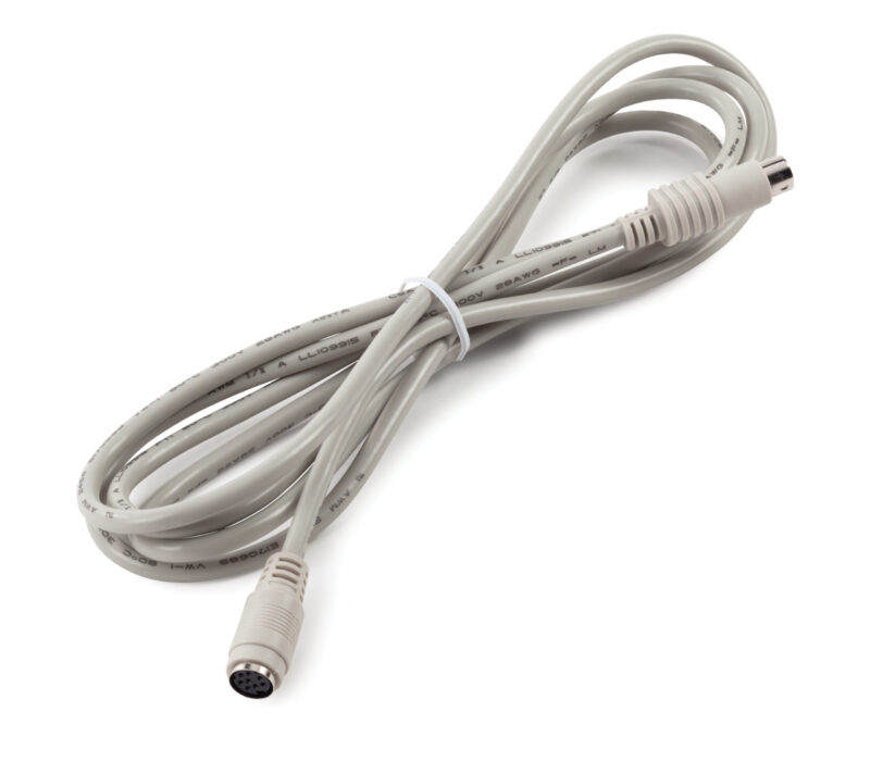 Przedłużacz RS422 OHAUS 2 m — kabel interfejsu do wag — widok z przodu