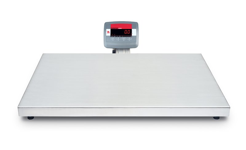 Waga Do Paczek OHAUS Courier™ 5000 i-C52M200X — zbliżenie szalki