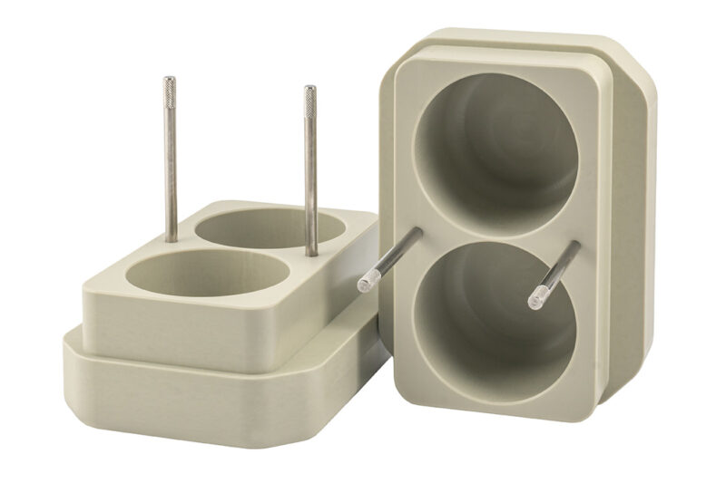 Stojak 2×250/290ml D61mm FB 2/pk