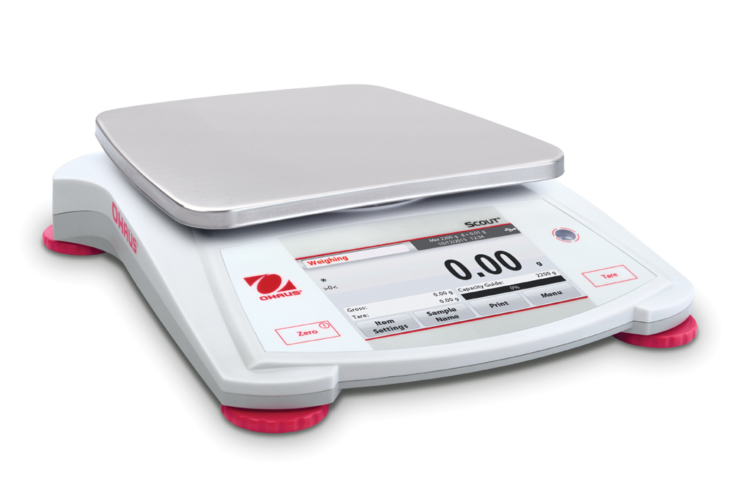 Waga Przenośna OHAUS Scout™ STX2202 EU — widok z prawej
