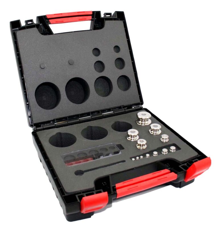 Zestaw odważników, 500g-1g, OIML M1