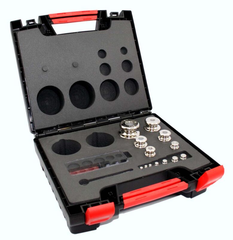 Zestaw odważników, 1kg-1g, OIML M1