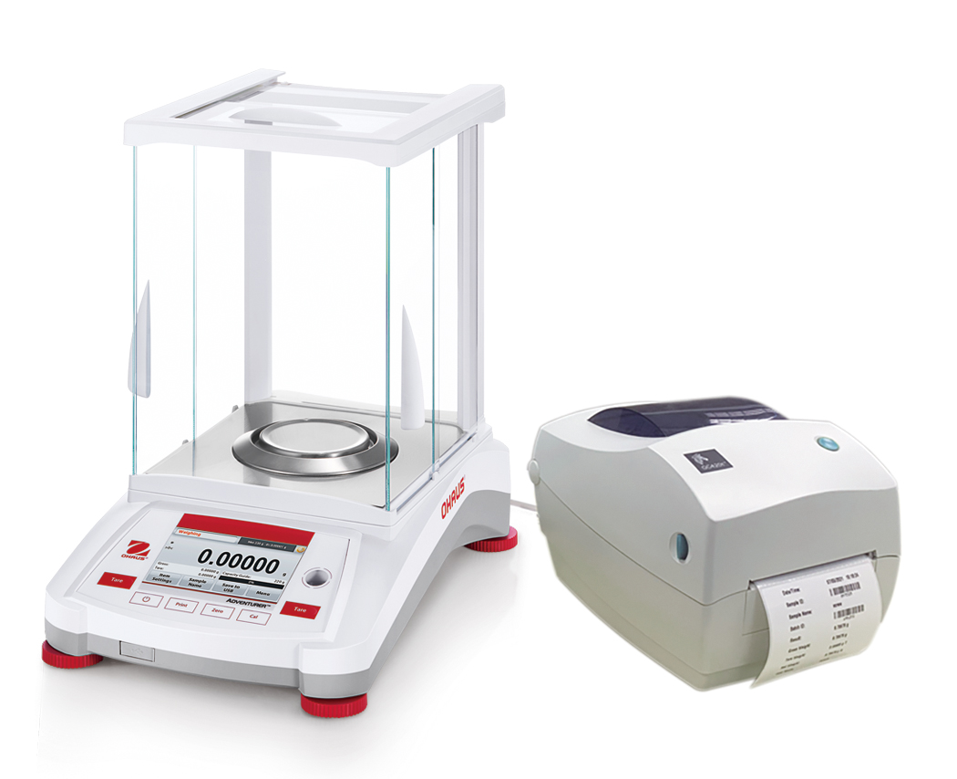 Waga OHAUS Adventurer™ Semi-Micro AX225D — widok z przodu