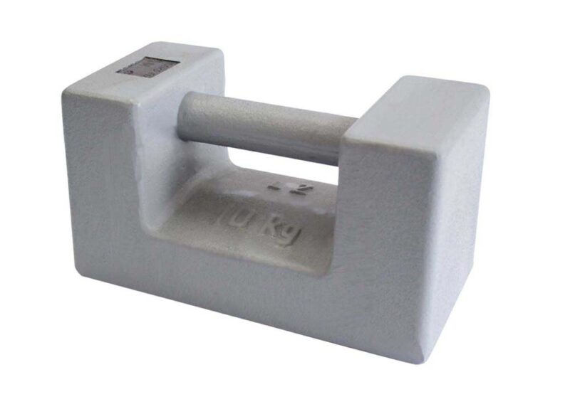 Prostokątny odważnik 10 kg M1