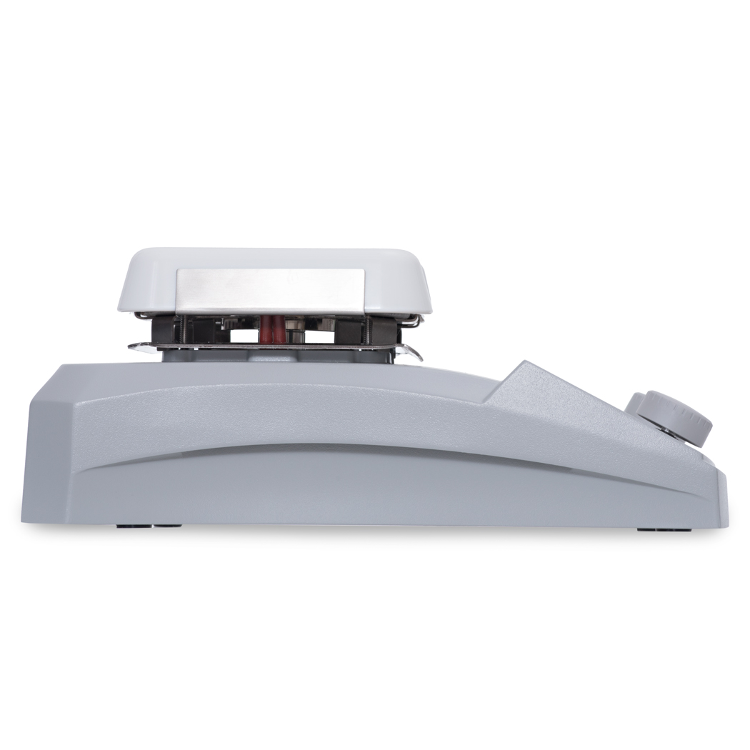 Mieszadło magnetyczne z płytą grzejną 10.2x10.2 cm ceramiczne e-G21HS04C 230V50Hz EU — zbliżenie szalki