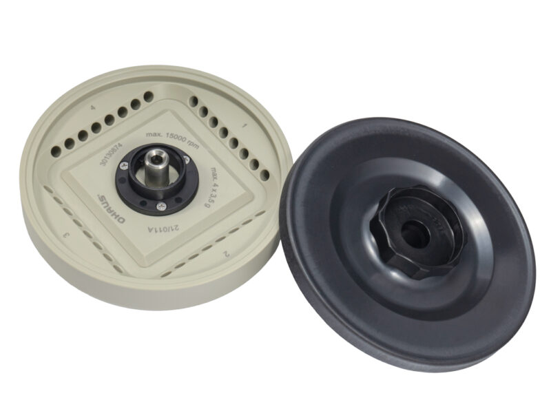 Rotor kątowy, 4×8 miejsc na szeregowe PCR