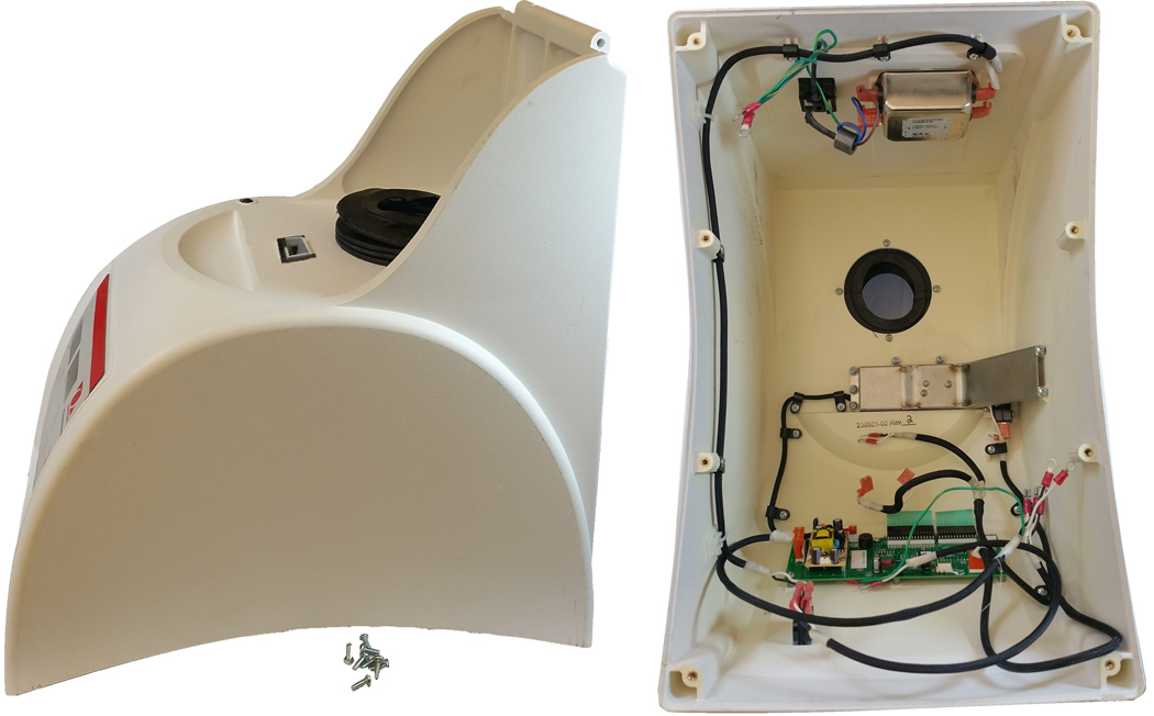 Top Housing Assembly, 230V, HOHTDG — widok z prawej