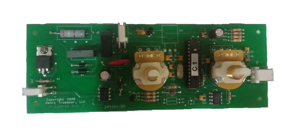 Printed Circuit Board, VXMTAL — widok z prawej