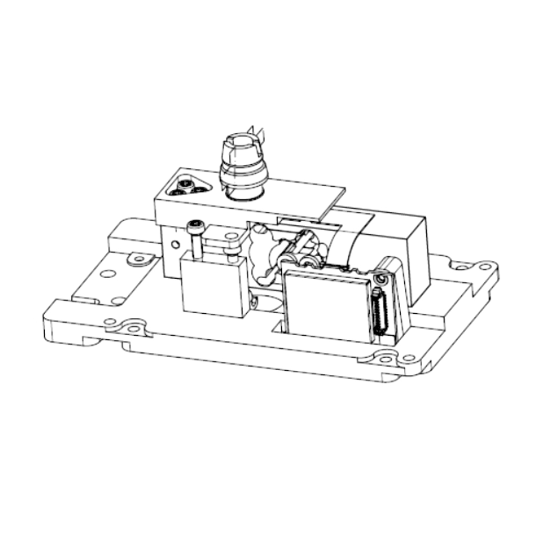 Czujnik wagowy OSOAN12000G1/OSOAN8000G1 — widok z prawej