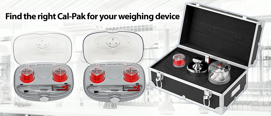 Zestawy odważników kalibracyjnych Troemner CalPak do adiustacji wag w laboratoriach farmaceutycznych wg USP 41